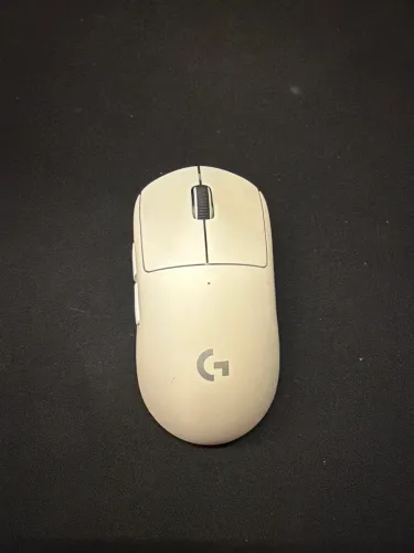 Mouse Logitech Superlight Lightspeed, 25000 DPI, 5 botões, Branco