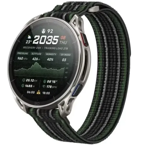 Relógio Amazfit Cheetah 2 Ultra A2441 com GPS/Bluetooth - Titanium + Pulseira