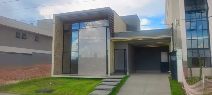CASA NOVA ALTO PADRÃO 3 SUÍTES PLENAS PORCELANATO ILUMINAÇÃO LED PISCINA AQUECIDA FINANCIA