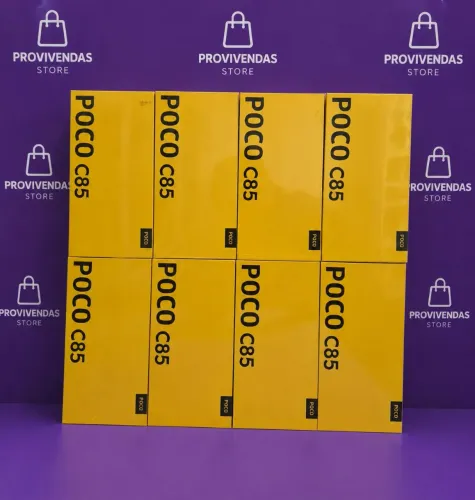 POCO C85 NFC 256GB 8GB RAM 4G Lacrado, Tela 6,88", Câmera 50MP, 5160mAh //NÃO ACT OFERTAS