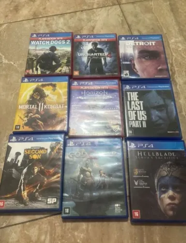 Troco ou vendo jogos de ps4