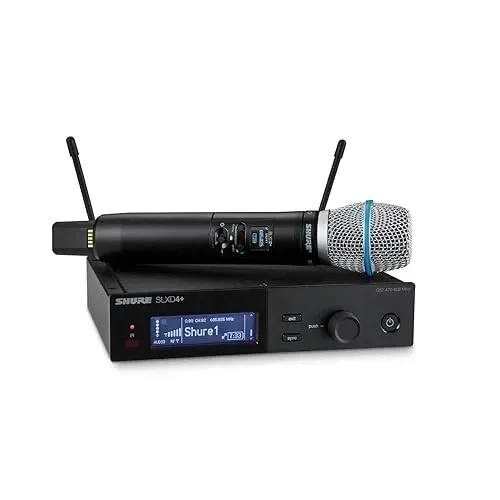 Sistema Sem Fio Shure SLXD24+ B58 Digital com Microfone