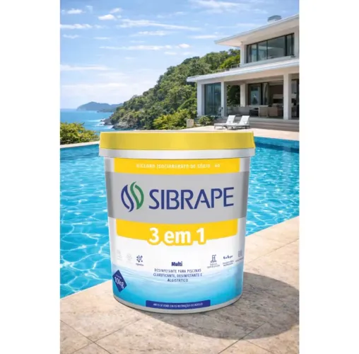 Balde de cloro 3x1 sibrape