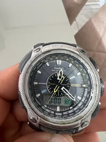 Relógios Casio Originais - Pro Trek PRW-5000T e AQ-180WD - Leia a descrição