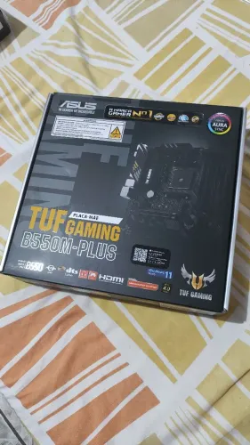 Placa mãe B550 B550M-Plus TUF Gaming (AM4)