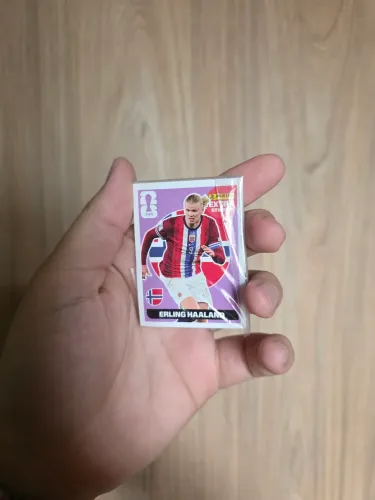 Figurinha Extra Halaand bordô