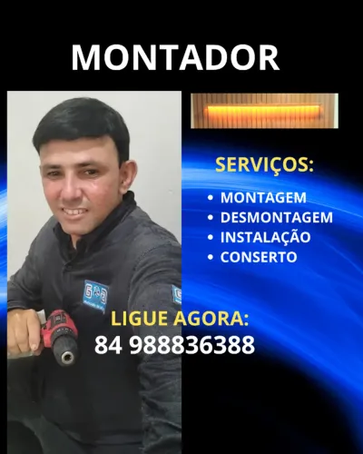 MONTADOR DE MÓVEIS EXPERIENTE
