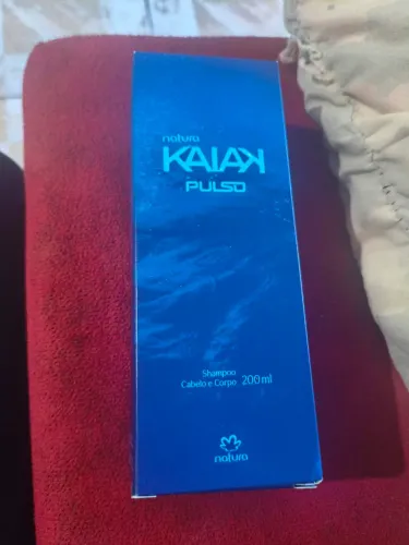 Natura Kaiak Pulso Shampoo Cabelo e Corpo 200ml - Lacrado
