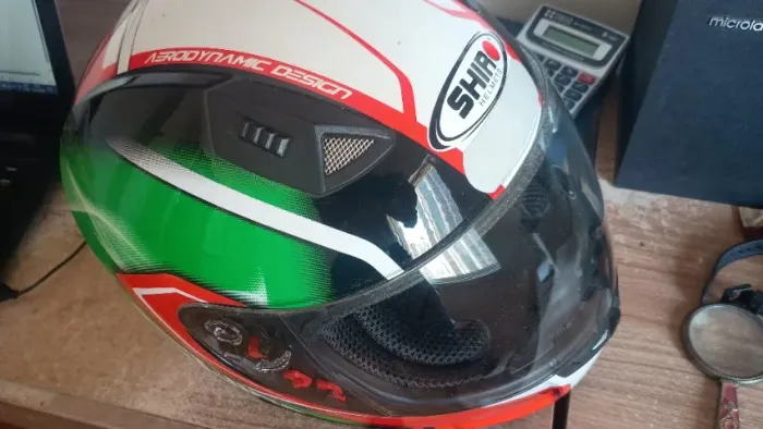 Capacete Shiro Fechado n 58 novo