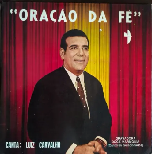 Lp Disco de Vinil Gospel Evangélico Luiz De Carvalho - Oração Da Fé