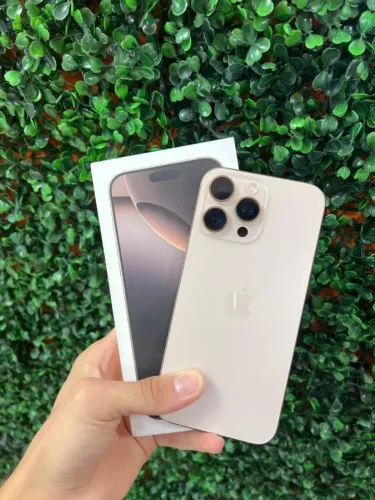 IPHONE 16 PRO MAX 256GB SEMINOVO - 3 MESES DE GARANTIA LOJA
