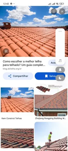 Trabalho com telhado retelhamento