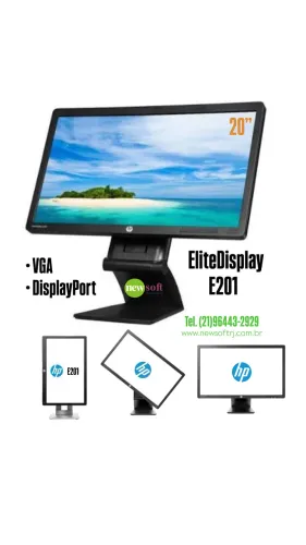 Monitor HP 20 Polegadas EliteDisplay E201