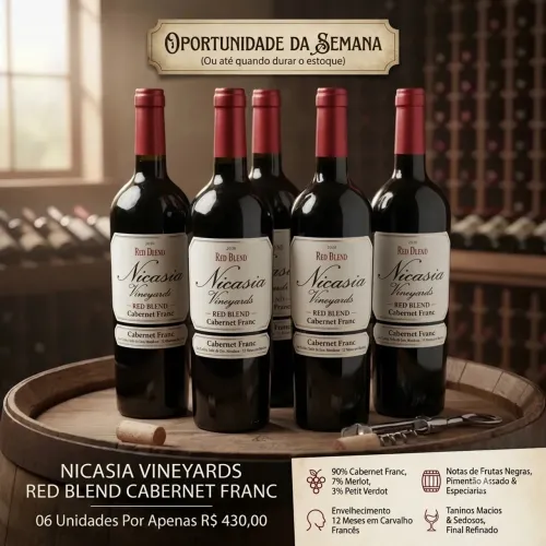 Nicasia Vineyards Red Blend Cabernet Franc