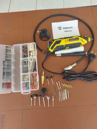 Furadeira Lixadeira e Mini Retifica Deko DKRT01 220v