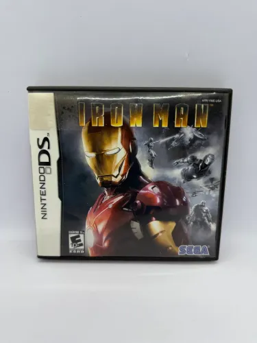 Iron Man Nintendo DS Original Completo C/ Caixa e Manual NTSC USA