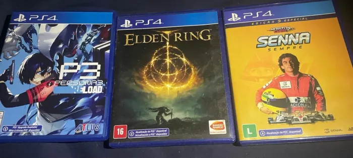 Vendo jogos de PlayStation 4