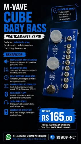 Cube baby Bass - M Vave 