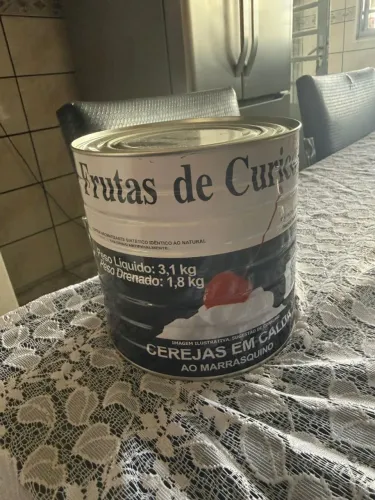Lata cereja calda 03 kilos