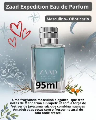 Zaad Expedition Eau de parfum- OBoticario masculino ,95ml