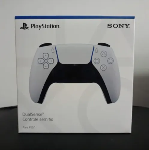 Controle ps5 Dualsense Branco Novo Lacrado