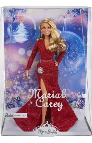 Boneca Barbie Mariah Carey Natal Edição Limitada Mattel Christmas