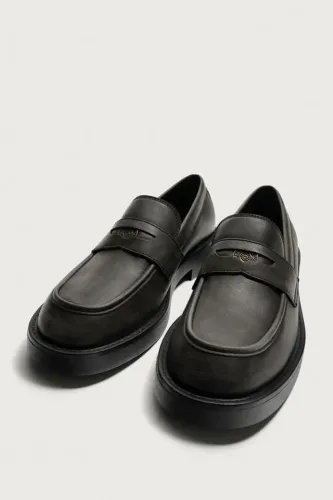 Mocassim masculino zara