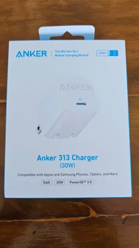 Carregador Anker 131 USB C 30W novo na caixa