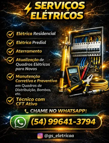 Eletricista com CFT
