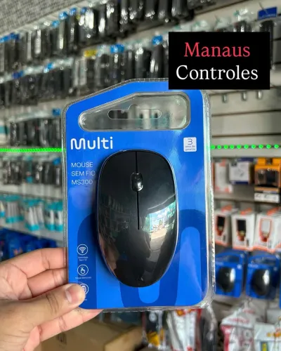 Mouse Sem Fio Multilaser USB 2.0 Wireless - Promoção
