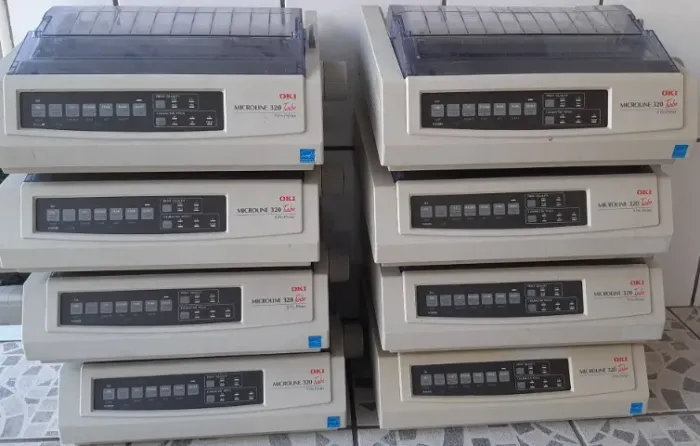 Impressora OKI Microline 320 Turbo 220V - Usada Defeito