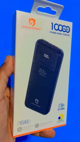 Carregador portátil tipo C e iPhone 10000mah