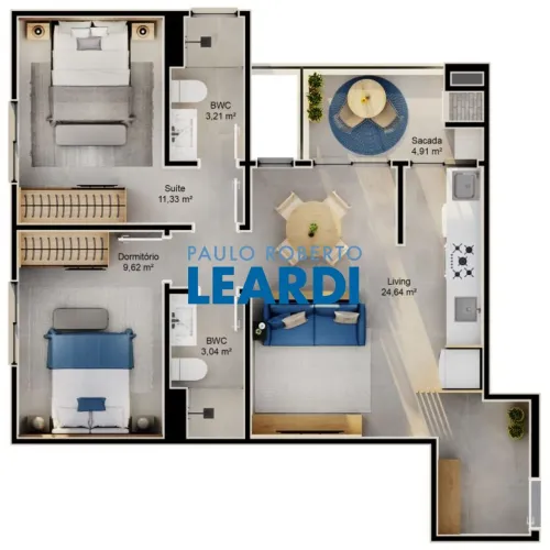 APARTAMENTO - SACO GRANDE - SC