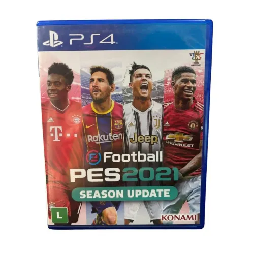 PES 2021 PS4 MÍDIA FISICA