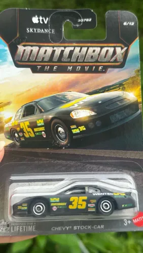 MATCHBOX THE MOVIE - CHEVY STOCK CAR #35 | COLECIONÁVEL!