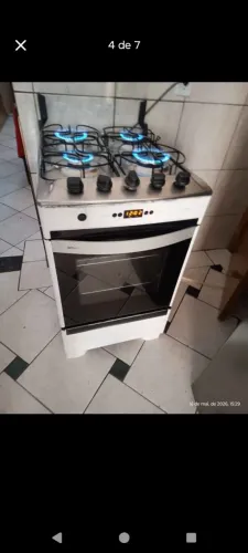 Fogão Brastemp funcionando certinho,
