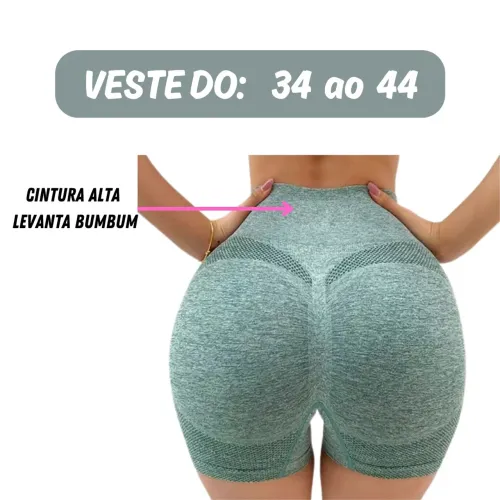 Short levanta bumbum - por atacado 8,90 à Unidade.
