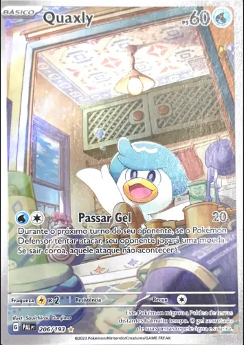 CARTA POKÉMON FULL ART