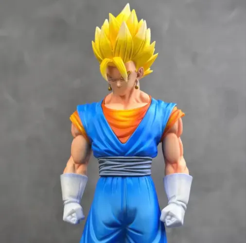 Estatueta action figure Vegetto super saiyan 28cm marca JT