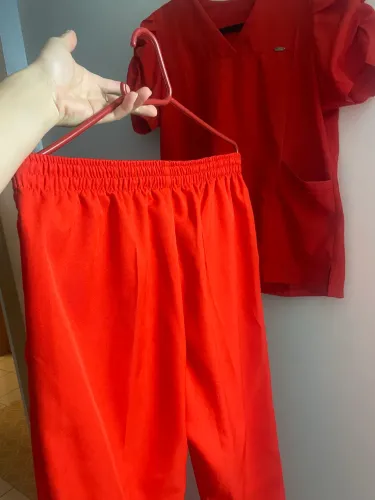Scrub vermelho disponível
