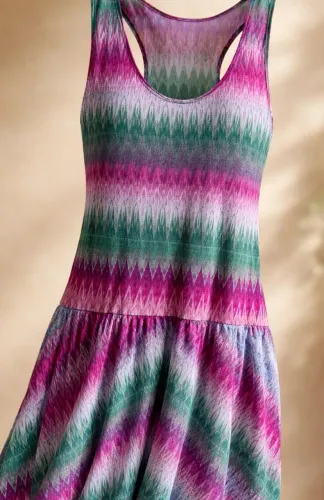 Vestido Colorido Pata Leve