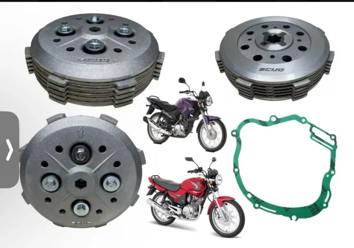 Kit embreagem Ybr Factor Xtz 125 Yamaha 
