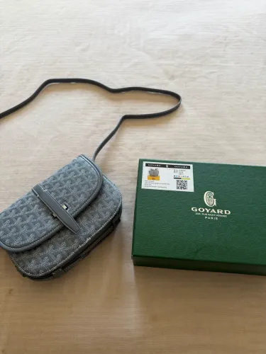 Bag Goyard cinza mensageiro