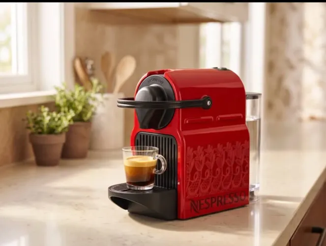 Cafeteira Nespresso Inissia C40 Vermelha (220V)