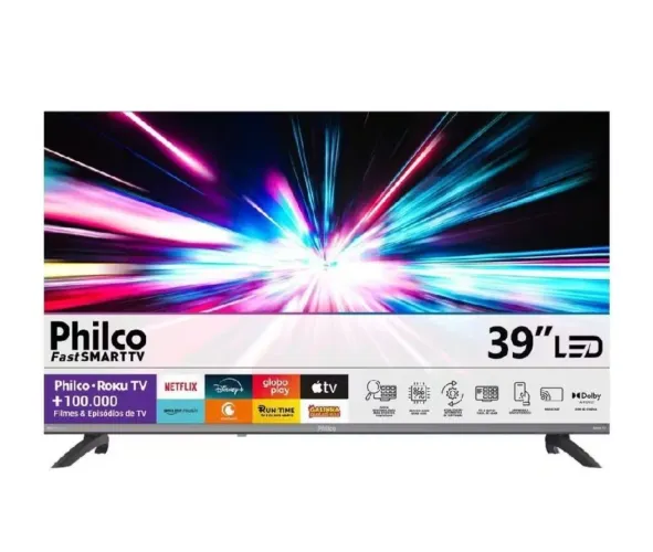 Tv Philco 39 Polegadas Roku [Nova]