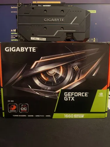 Placa de Vídeo Gigabyte GTX 1660 Super OC 6GB GDDR6 - Restaurada, com Caixa