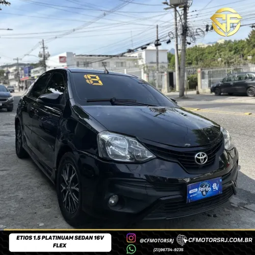 Toyota Etios Platinum Sed. 1.5 Flex 16V 4P Aut. 2018