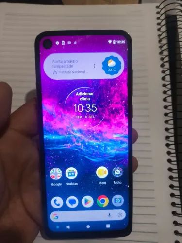 Motorola Moto One Action 128GB Branco