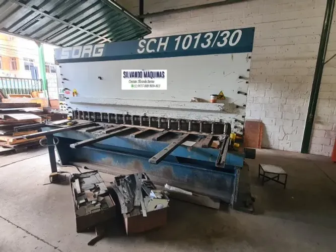 Guilhotina Hidraulica CN Sorg 13 mm x 3100