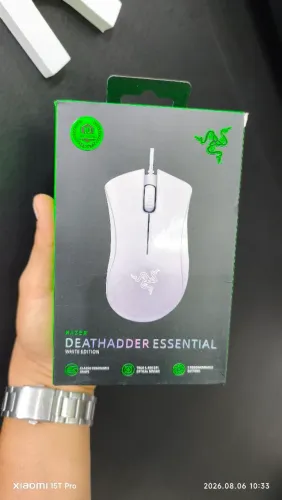 Vende novo lacrado Mouse Razer DeathAdder Essential White Edition